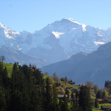 Chalet Sunneschyn Schwanden  Bagian luar foto