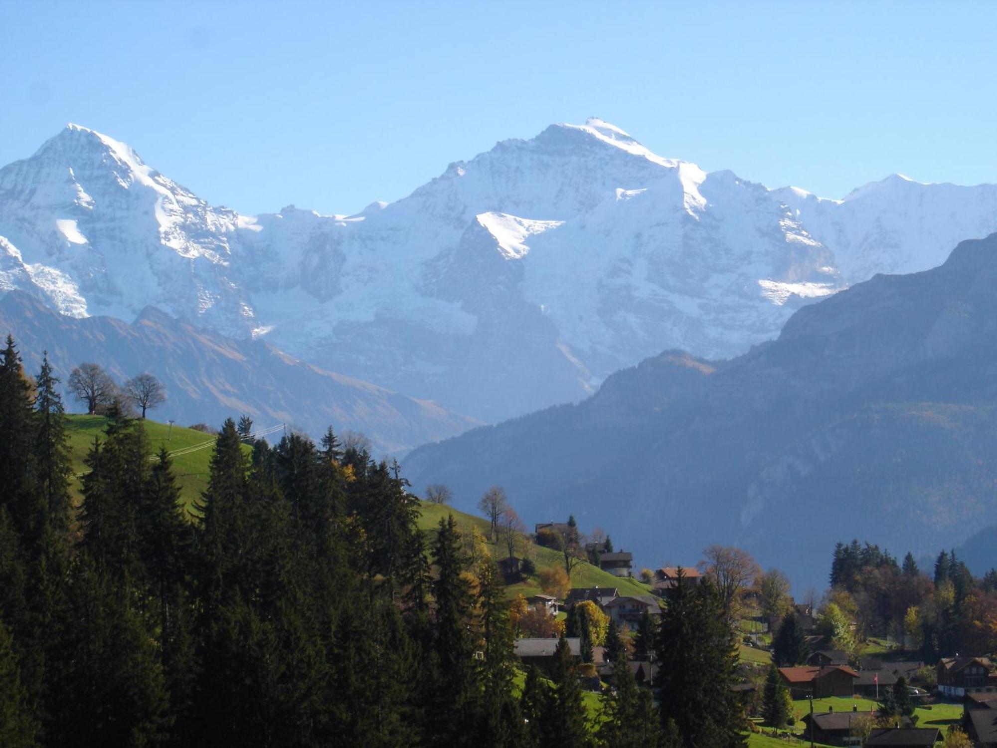 Chalet Sunneschyn Schwanden  Bagian luar foto