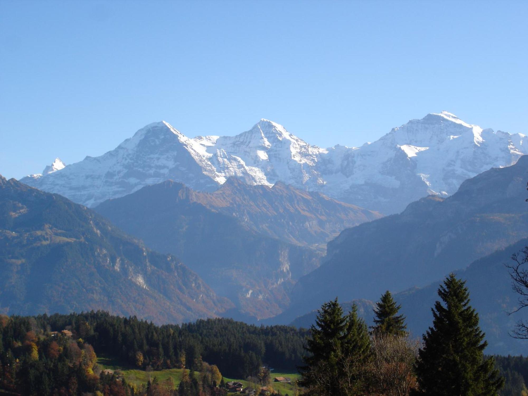 Chalet Sunneschyn Schwanden  Bagian luar foto