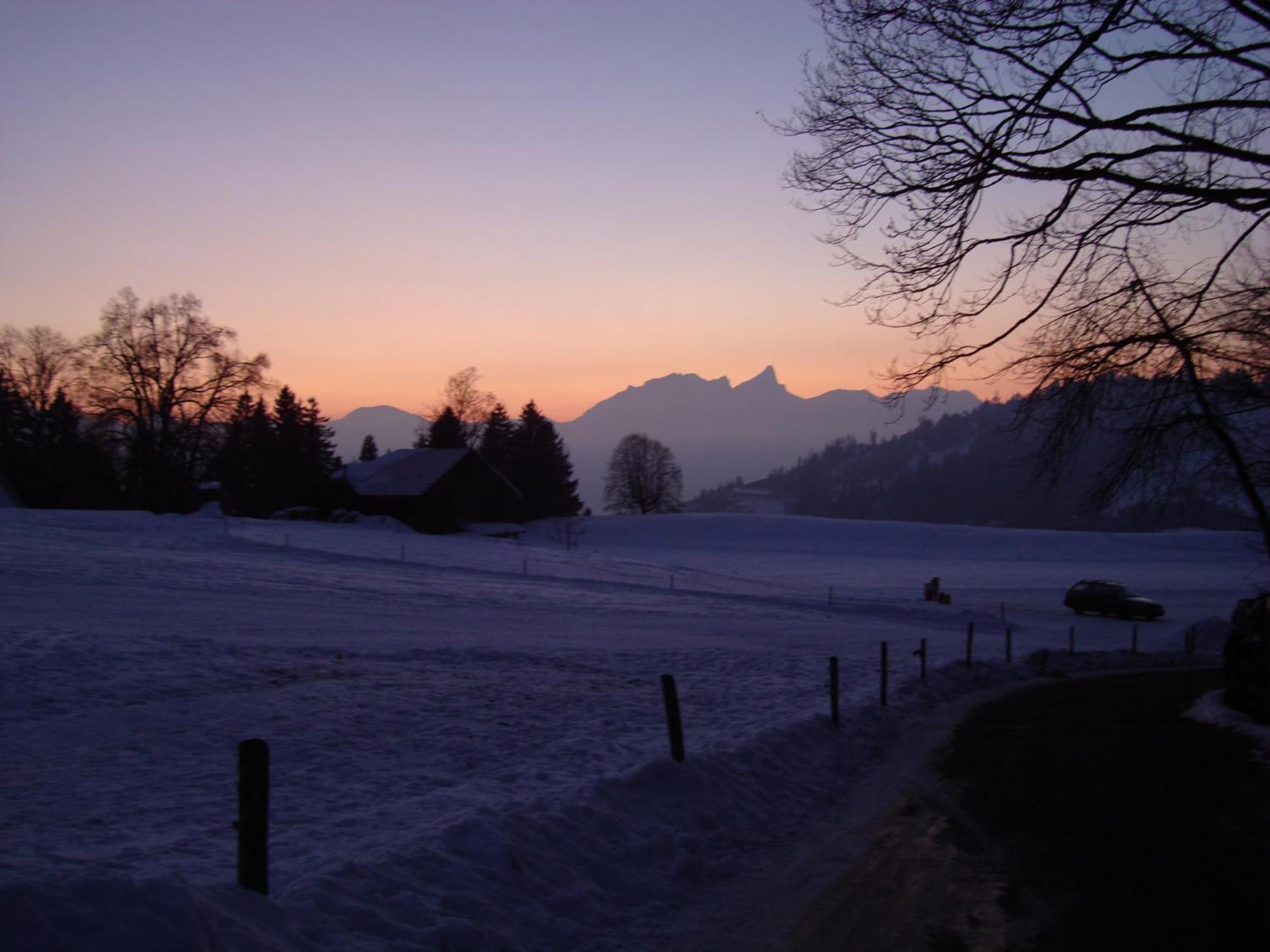 Chalet Sunneschyn Schwanden  Bagian luar foto
