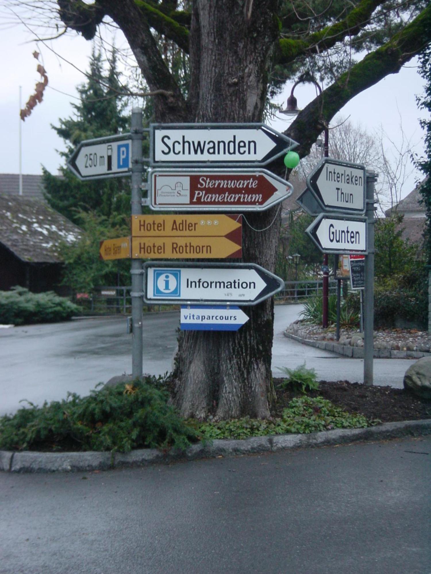 Chalet Sunneschyn Schwanden  Bagian luar foto