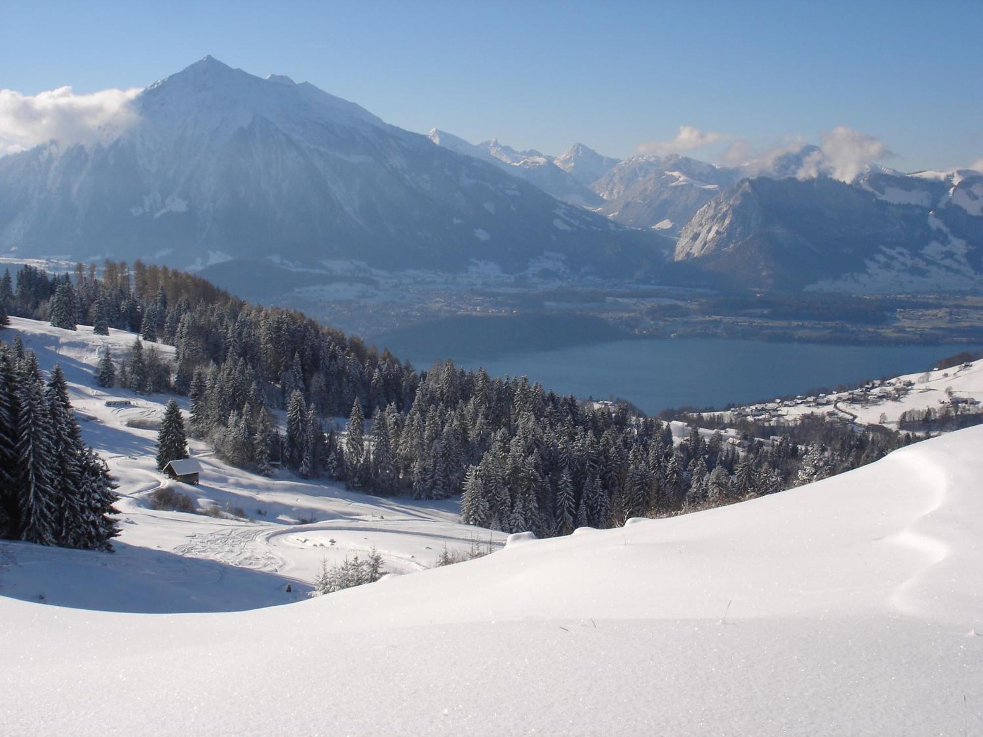 Chalet Sunneschyn Schwanden  Bagian luar foto